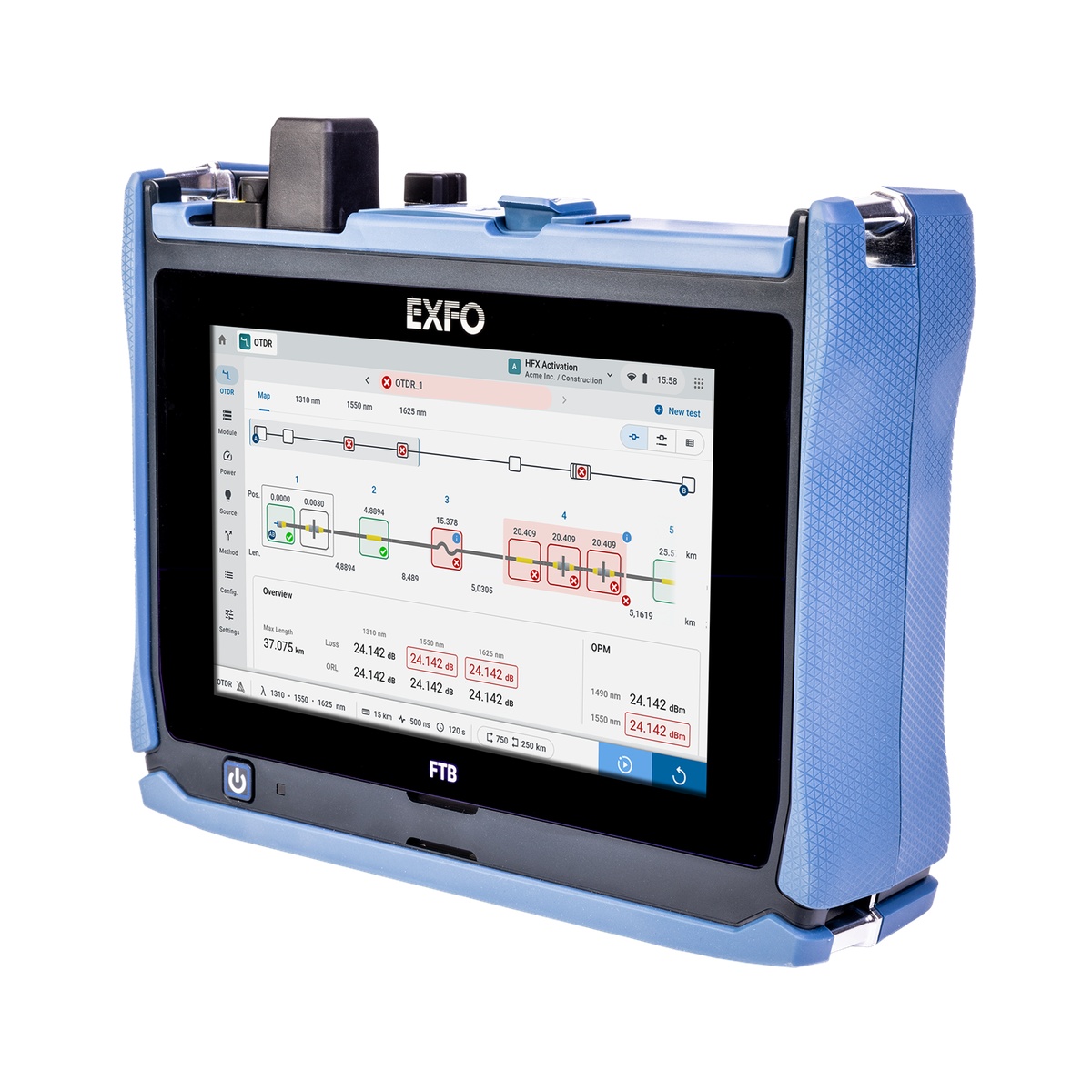 EXFO FTBx-750D view 2